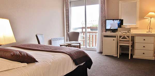 Chambre d'hôtel pour le tourisme d'affaire à Deauville