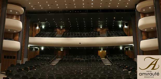 L'amphithéâtre de l'Amirauté Hôtel à Deauville