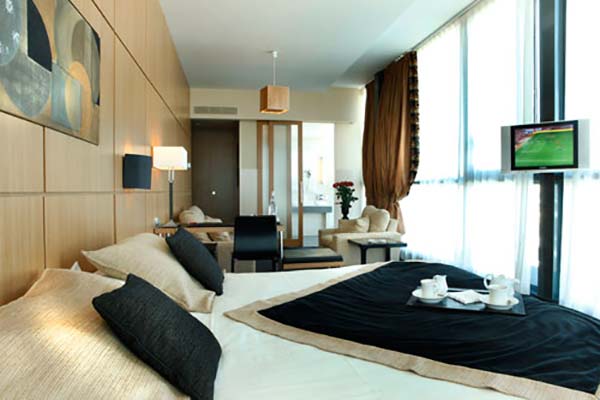 Une chambre d'hôtel du Pasino au Havre | © Le Pasino Une chambre d'hôtel du Pasino au Havre